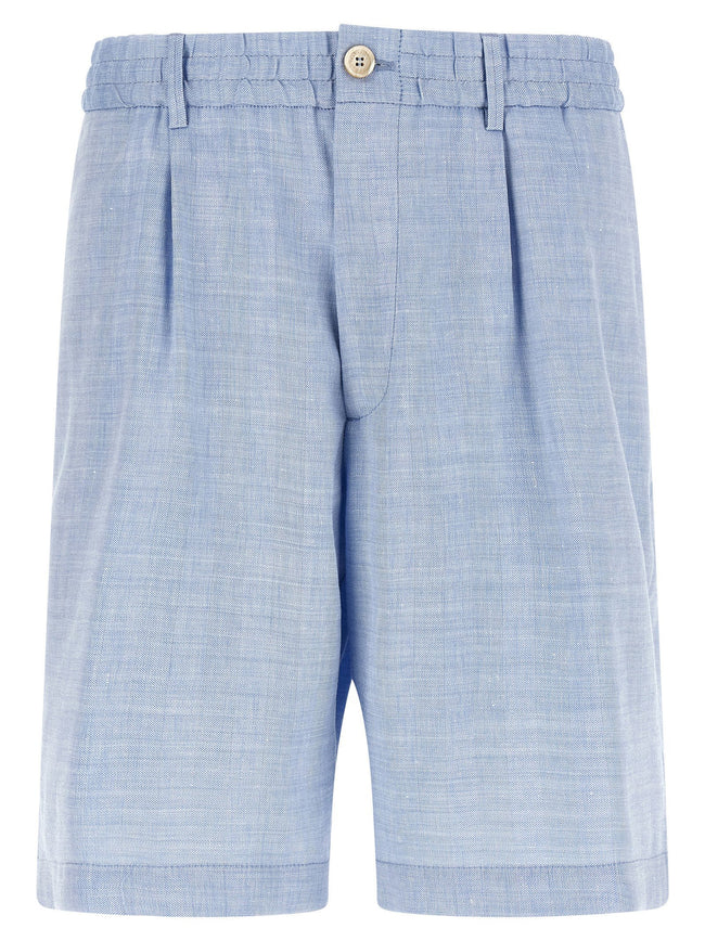 Brunello Cucinelli Chevron Bermuda Shorts
