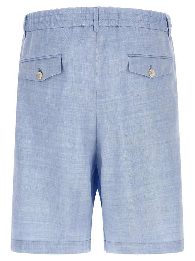 Brunello Cucinelli Chevron Bermuda Shorts