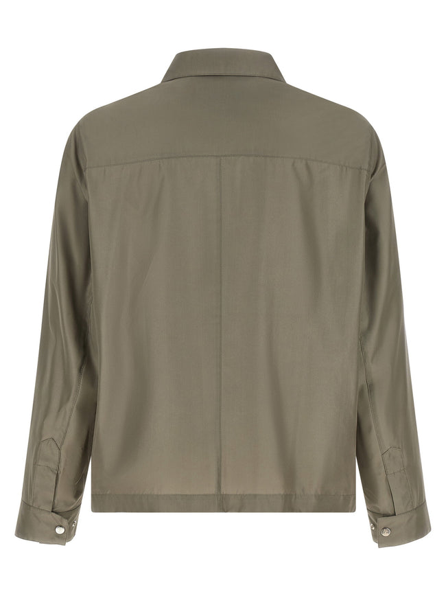 Brunello Cucinelli Membrane Silk Jacket