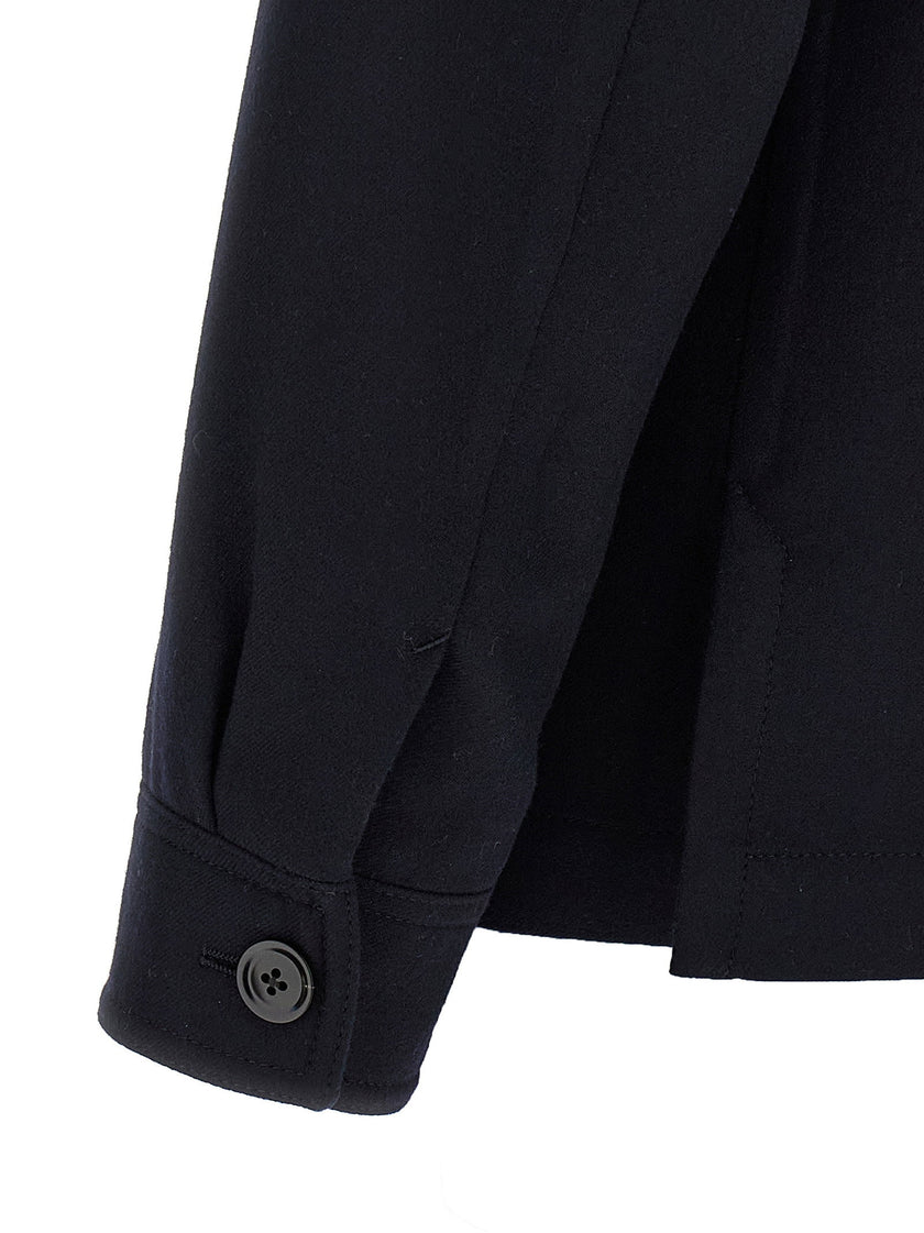 Tom Ford Double Splittable Light Wool Overshirt