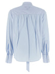 Prada Lavallière Collar Shirt