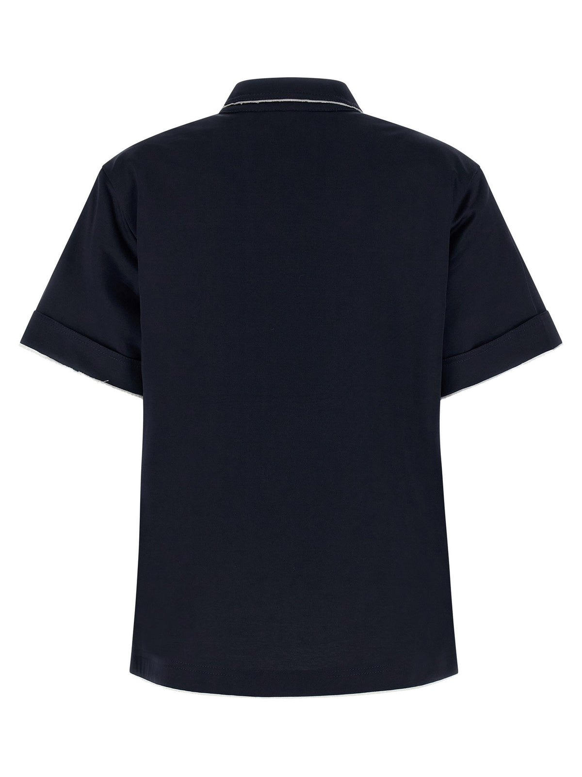 Prada Double-layer Polo Shirt