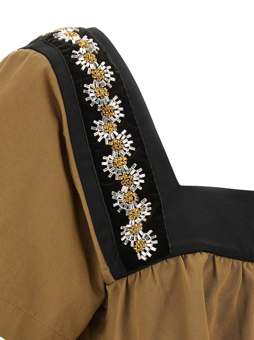 Prada Embroidery Top
