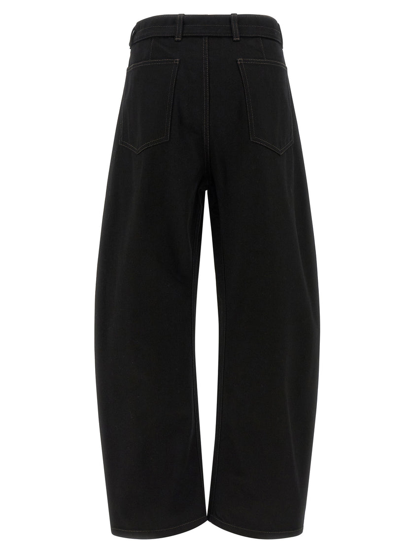 Lemaire Twisted Belted Jeans