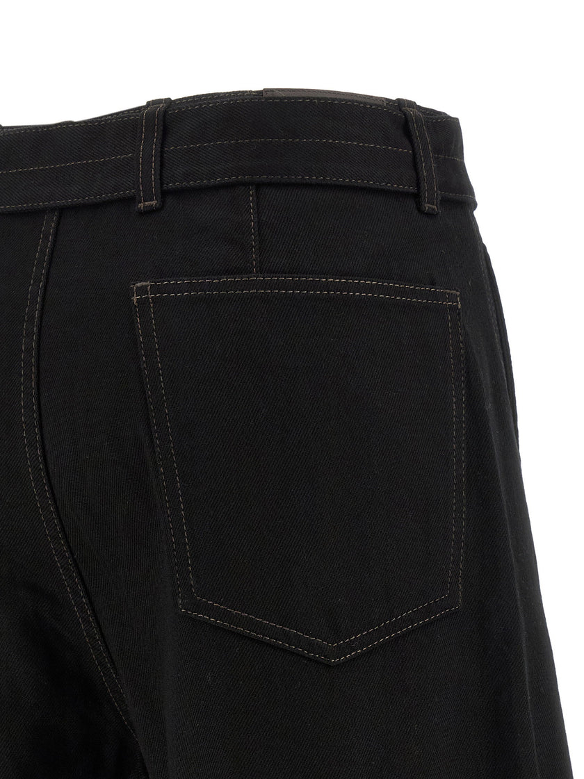 Lemaire Twisted Belted Jeans