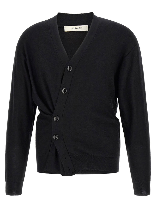 Lemaire Relaxed Twisted Cardigan