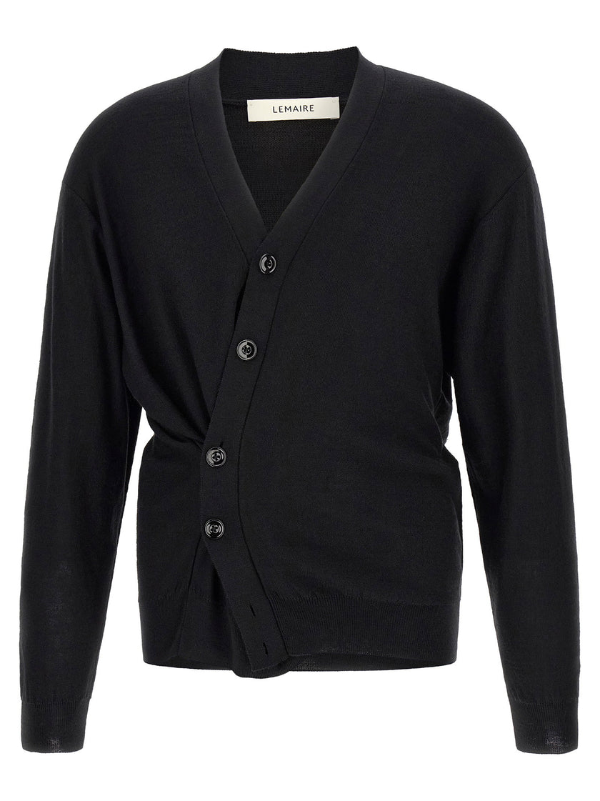 Lemaire Relaxed Twisted Cardigan