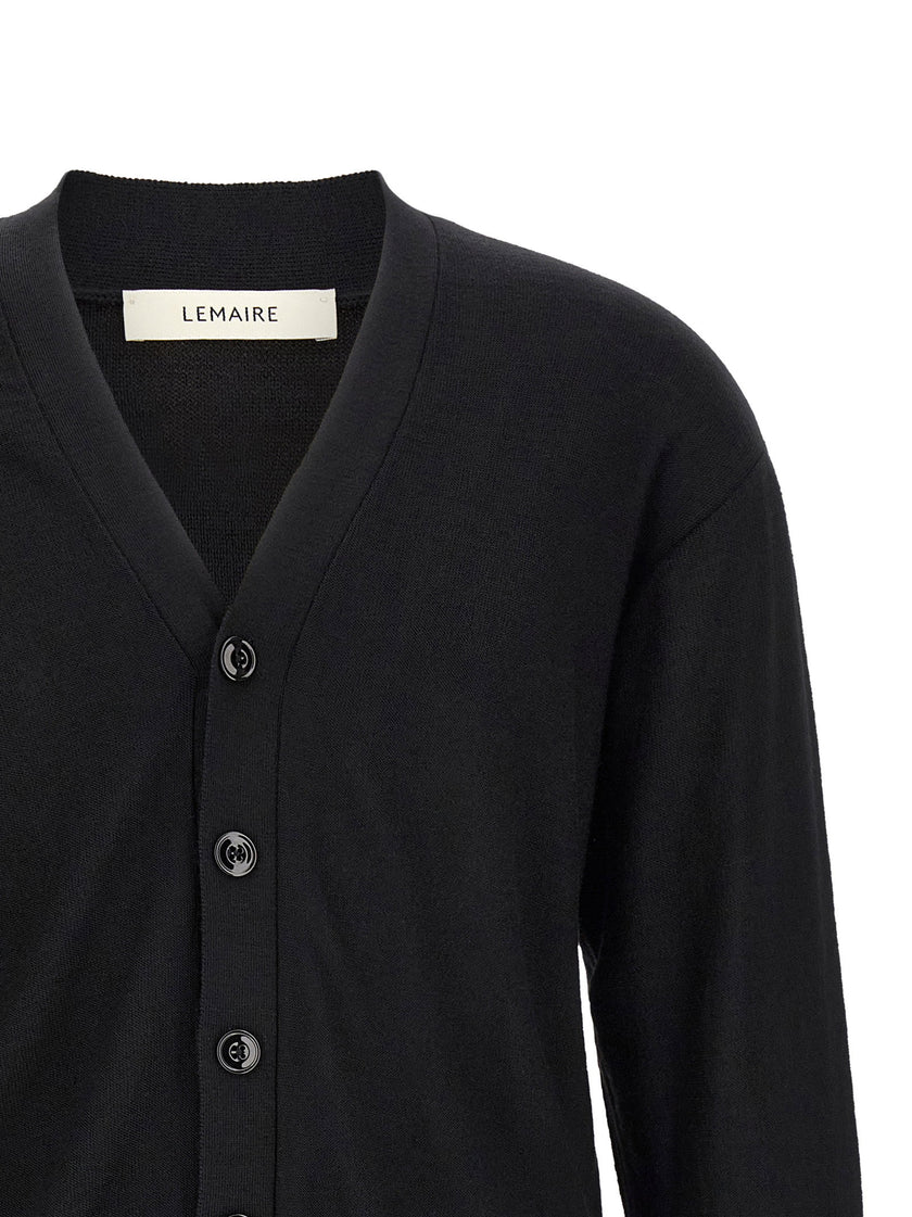 Lemaire Relaxed Twisted Cardigan