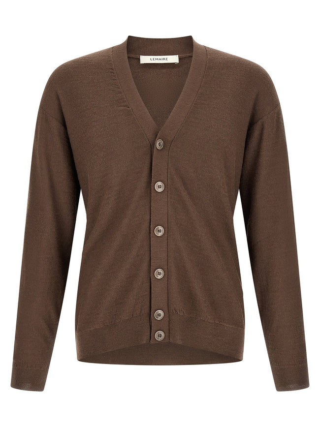 Lemaire Relaxed Twisted Cardigan