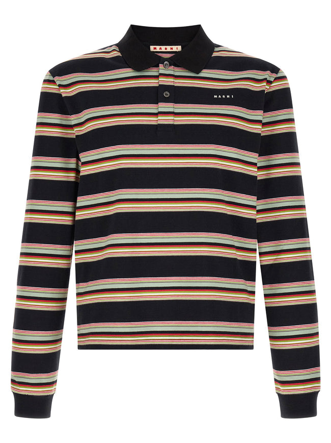 Marni Striped Polo Shirt