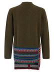 Comme Des Garçons Homme Plus Jacquard Insert Cardigan