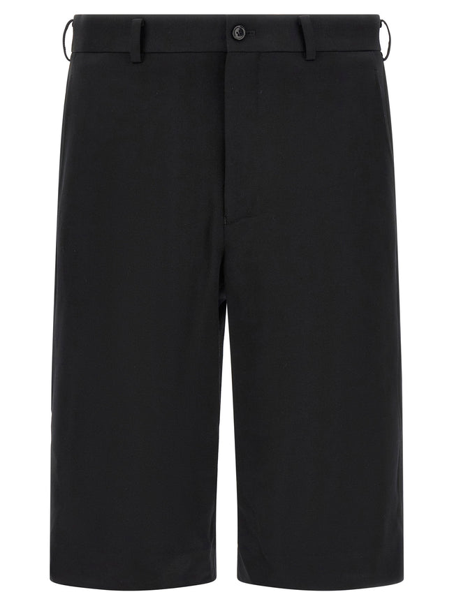 Comme Des Garçons Homme Plus Zip Bermuda Shorts