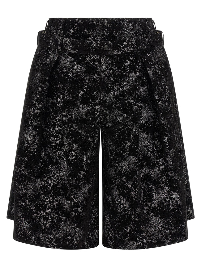 Comme Des Garçons Homme Plus Double Waist Bermuda Shorts