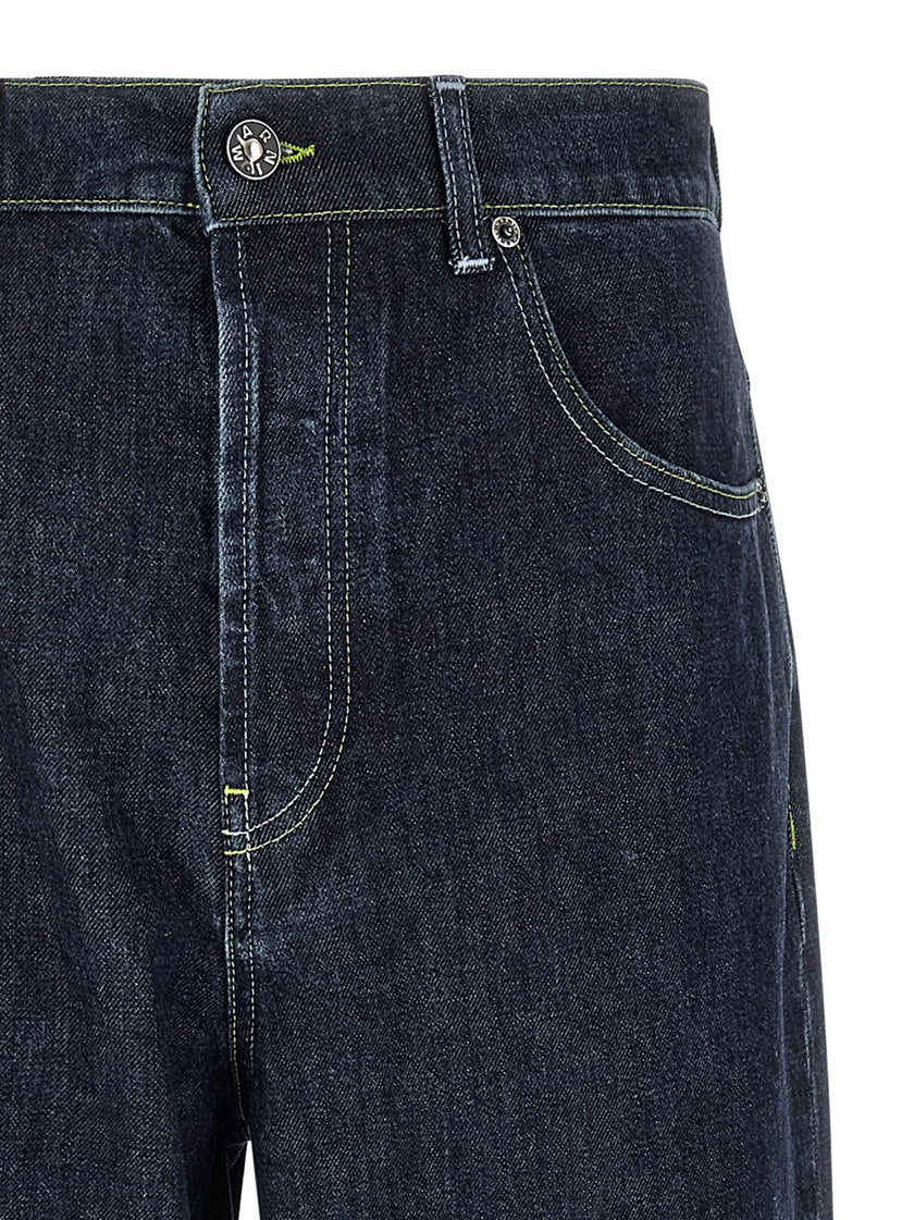 Marni Logo Embroidery Jeans