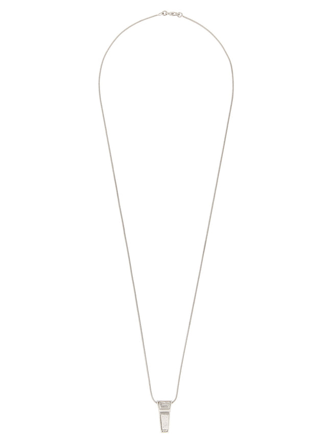 Rick Owens Mini Crystal Trunk Necklace