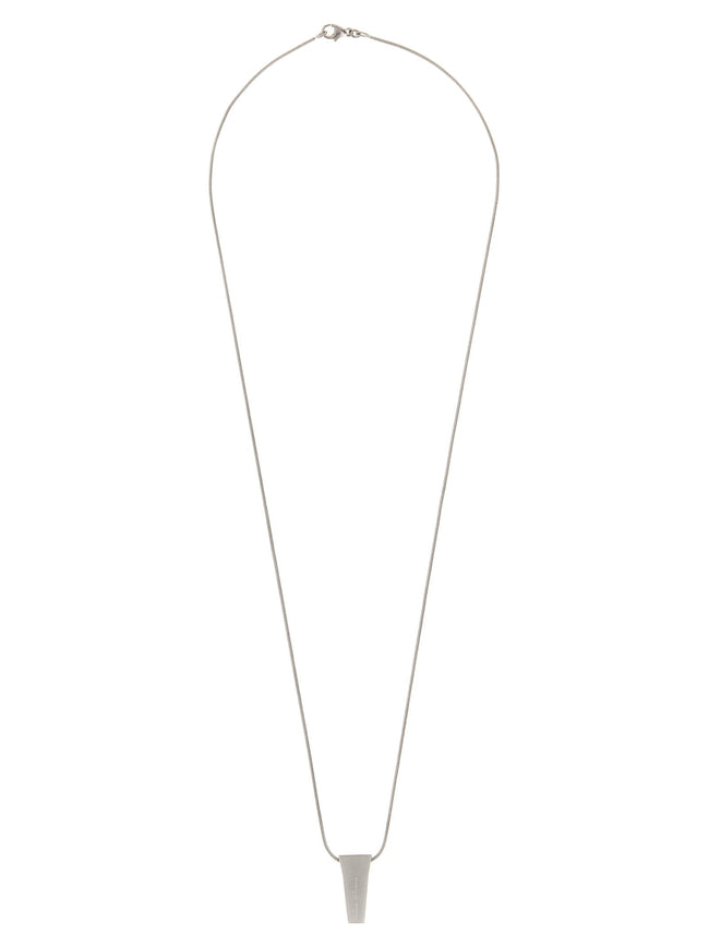 Rick Owens Mini Crystal Trunk Necklace
