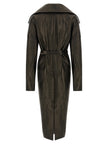 Rick Owens Dracucollar Belted Coat