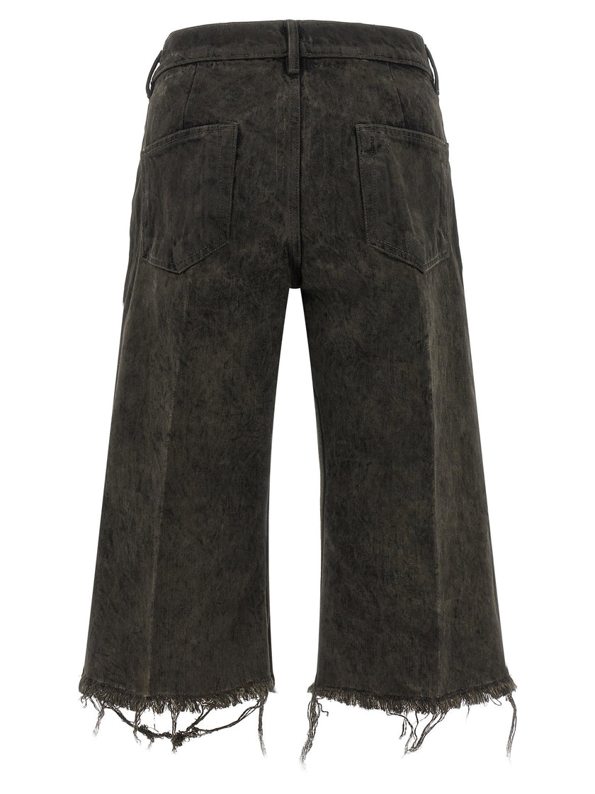Rick Owens Bolan Cutoff Bermuda Shorts