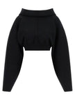 Rick Owens Cropped Hoodie