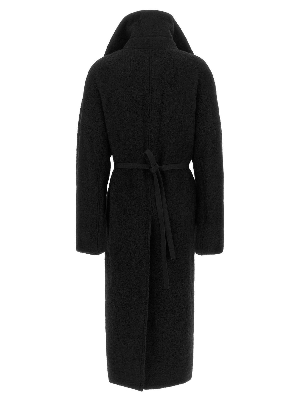 Rick Owens Dracucollar Belted Coat