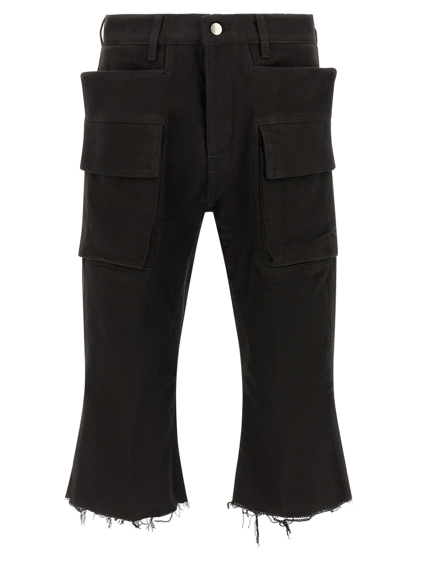 Rick Owens Cargo Bolan Cutoffs Pants