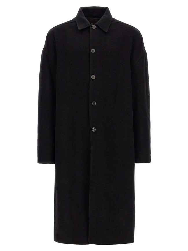 Rick Owens Buttoned Brad Coat