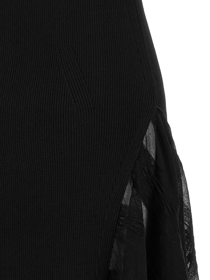 Lanvin Silk And Cotton Dress