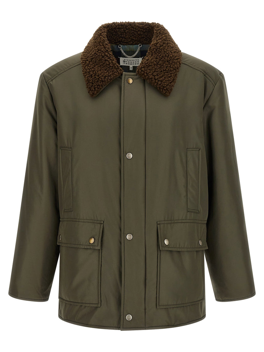 Maison Margiela Shearling Collar Parka