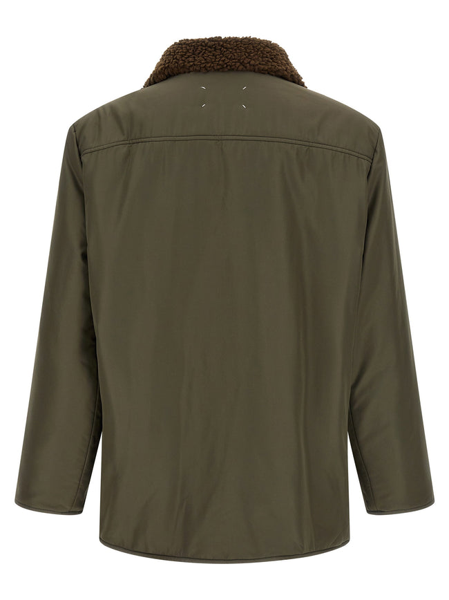 Maison Margiela Shearling Collar Parka