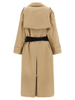 Mm6 Maison Margiela Trench Coat With Gloves