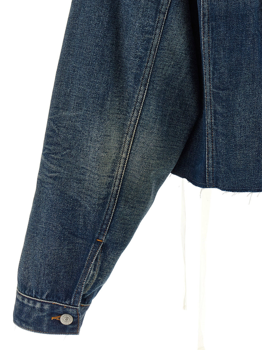 Mm6 Maison Margiela Tape Denim Jacket