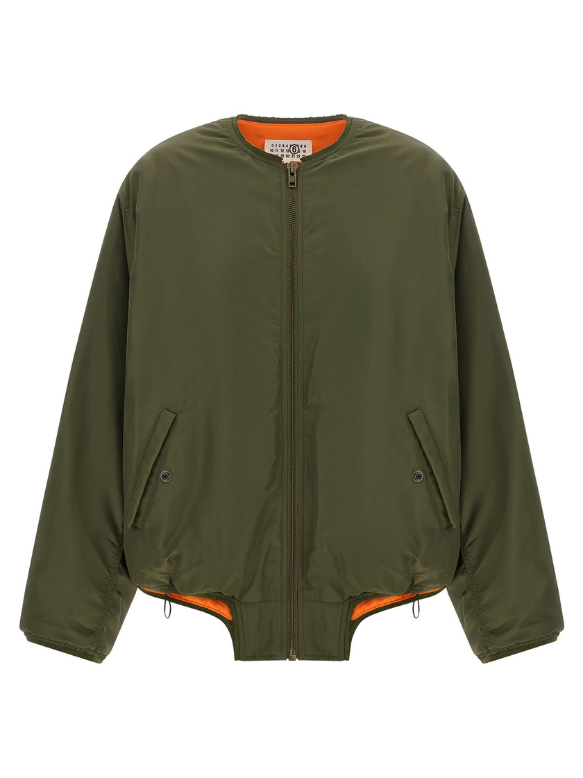 Mm6 Maison Margiela Sculptural Hem Jacket