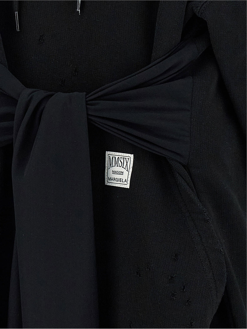 Mm6 Maison Margiela Hoodie Dress With Gloves