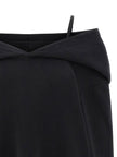 Mm6 Maison Margiela Off-shoulder Hooded Dress