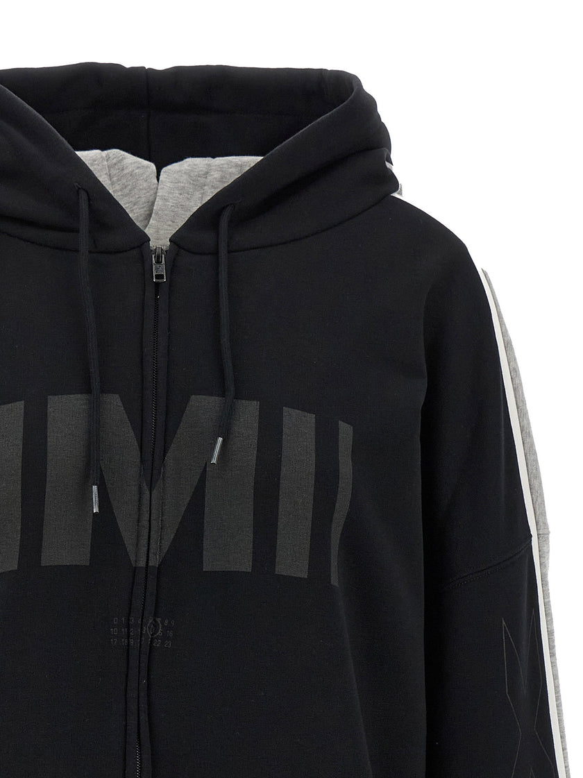 Mm6 Maison Margiela Double Front Hoodie