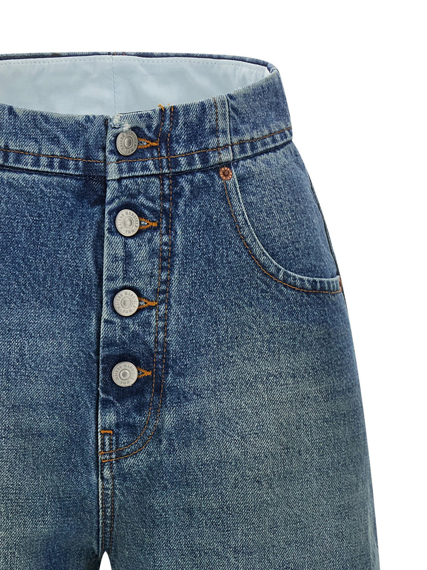 Mm6 Maison Margiela Straight Leg Jeans