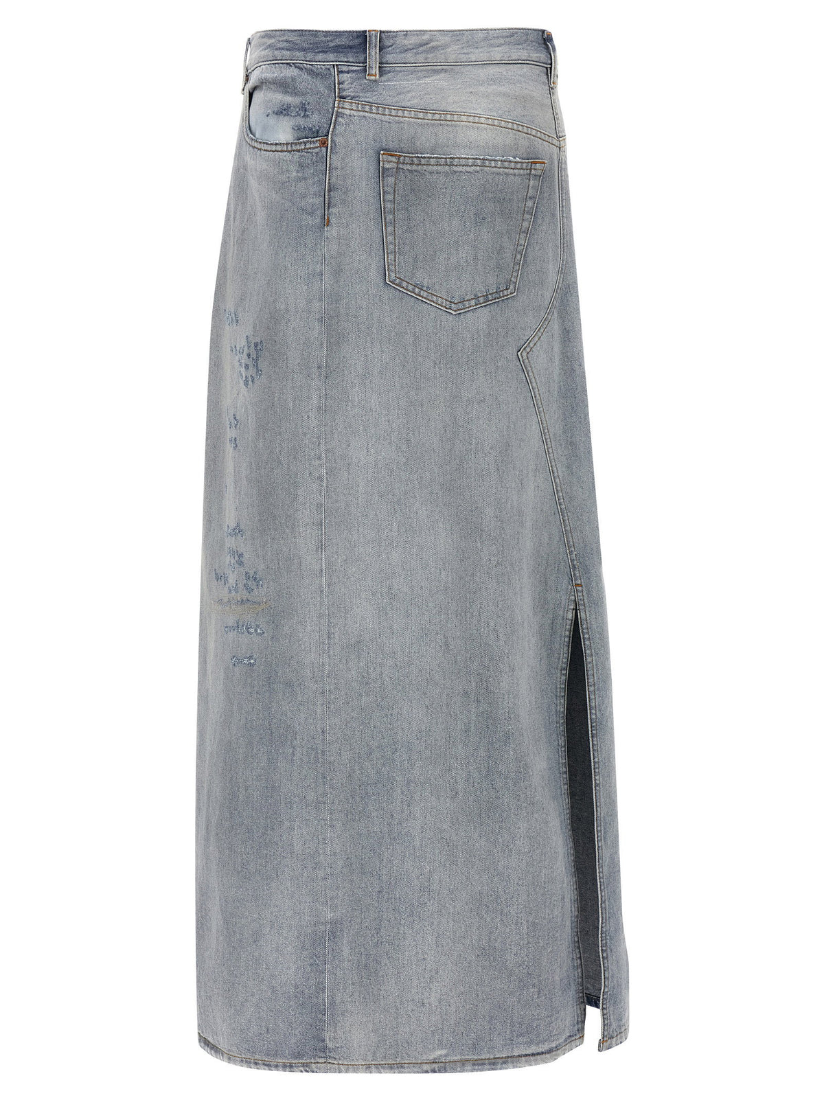 Mm6 Maison Margiela Asymmetrical Construction Skirt