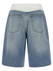 Mm6 Maison Margiela White Carré Bermuda Shorts
