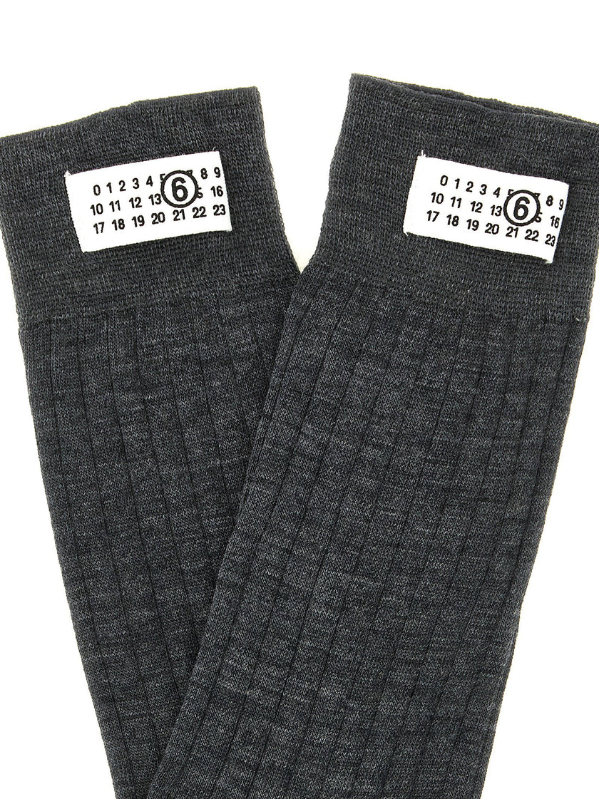 Mm6 Maison Margiela Numeric Signature Mm6 Socks