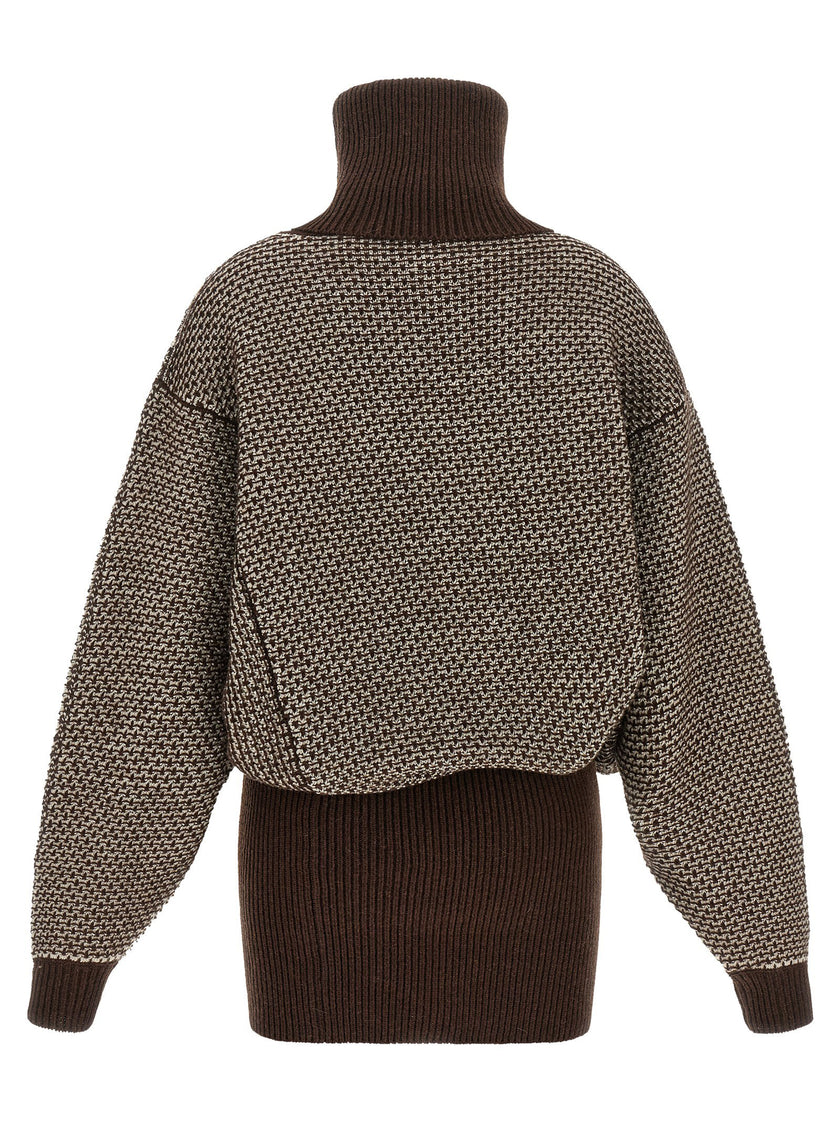 Mm6 Maison Margiela Numeric Signature Mm6 Reversible Dress