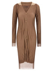 Mm6 Maison Margiela Trapped Double Layer Dress