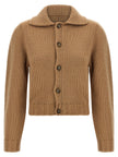 Mm6 Maison Margiela White Stitch Line Cardigan