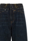 Mm6 Maison Margiela Raw Cut Waist Jeans