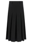 Mm6 Maison Margiela Overlapping Pleated Skirt