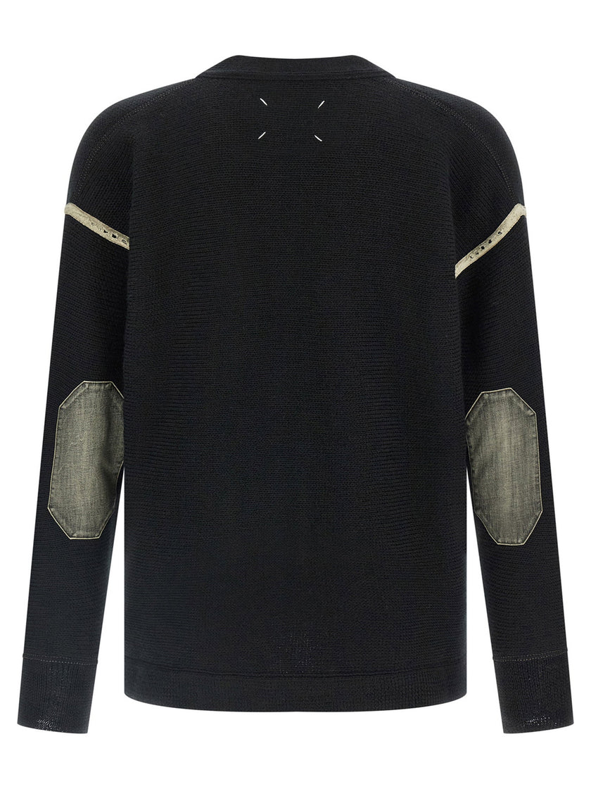 Maison Margiela Elbow Patch Cardigan