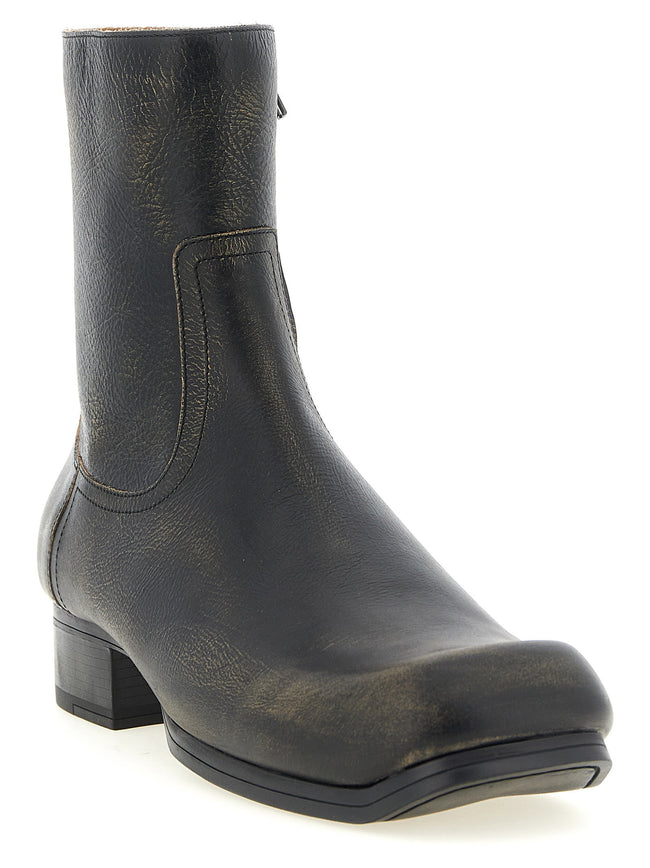 Maison Margiela Vintage Leather Ankle Boots