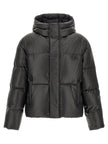Mm6 Maison Margiela Lacquered Finish Down Jacket