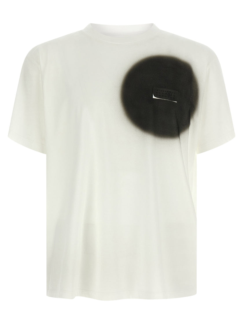 Mm6 Maison Margiela Numeric Signature Mm6 Spray T-shirt