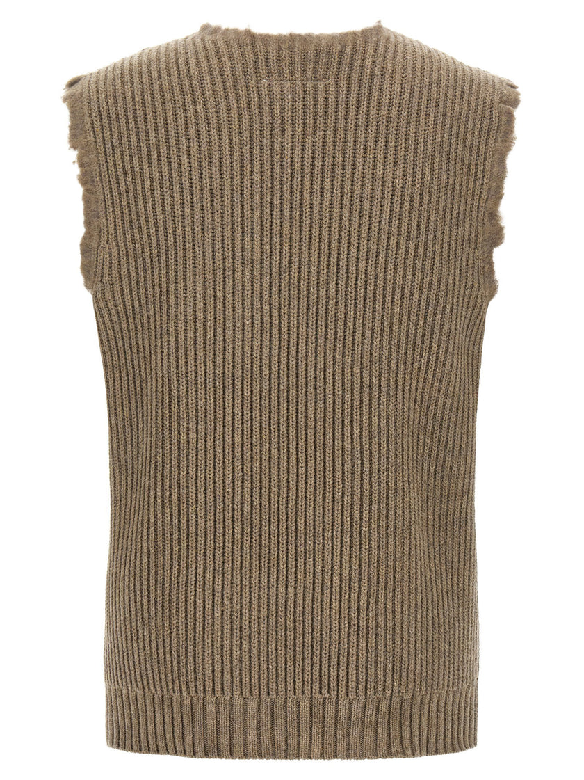 Mm6 Maison Margiela Numeric Signature Mm6 Vest