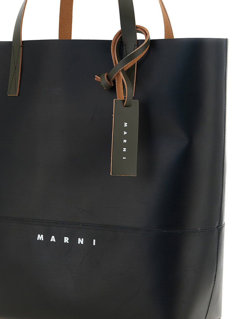 Marni Logo Shopping Bag